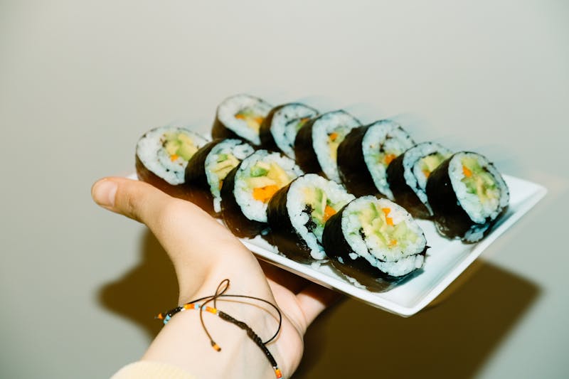 Green Roll végétarien avocat concombre