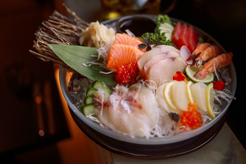 Plateau Sashimi Prestige au sushi shop Paris